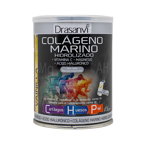 COLAGENO MARINO HIDROLIZADO C/MAGNESIO VAINILLA DRASANVI 300GR