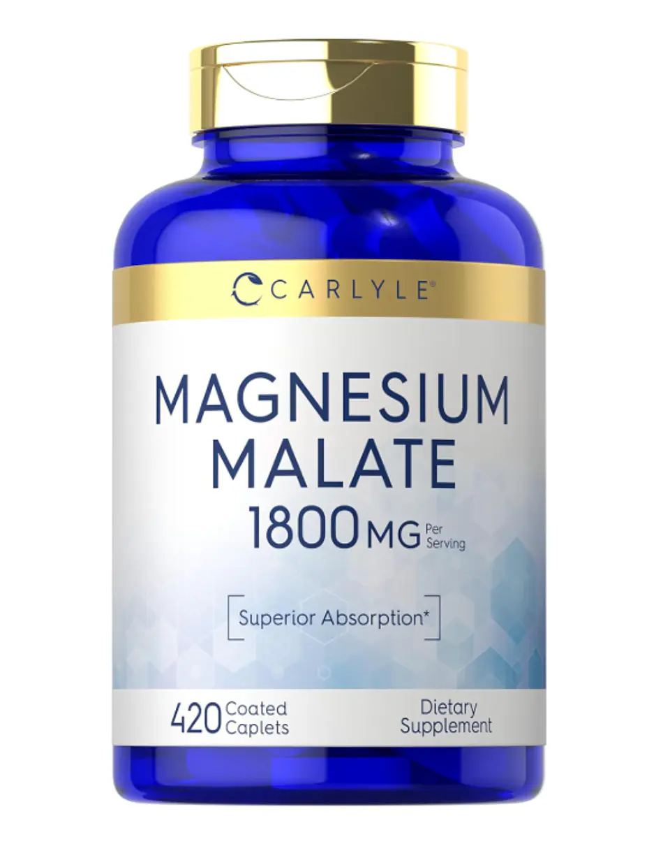 Carlyle Malato de magnesio  1800 mg  420 comprimidos recubiertos 1