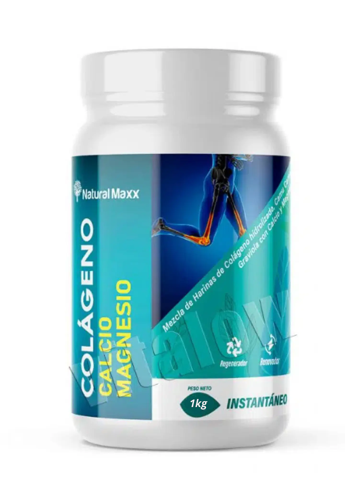 Colágeno Hidrolizado calcio magnesio 1K naturalmaxx 1