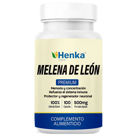 MELENA DE LEÓN 100 CÁPSULAS – HENKA