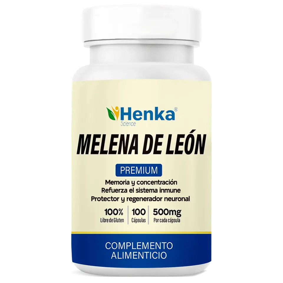 MELENA DE LEÓN 100 CÁPSULAS – HENKA 1