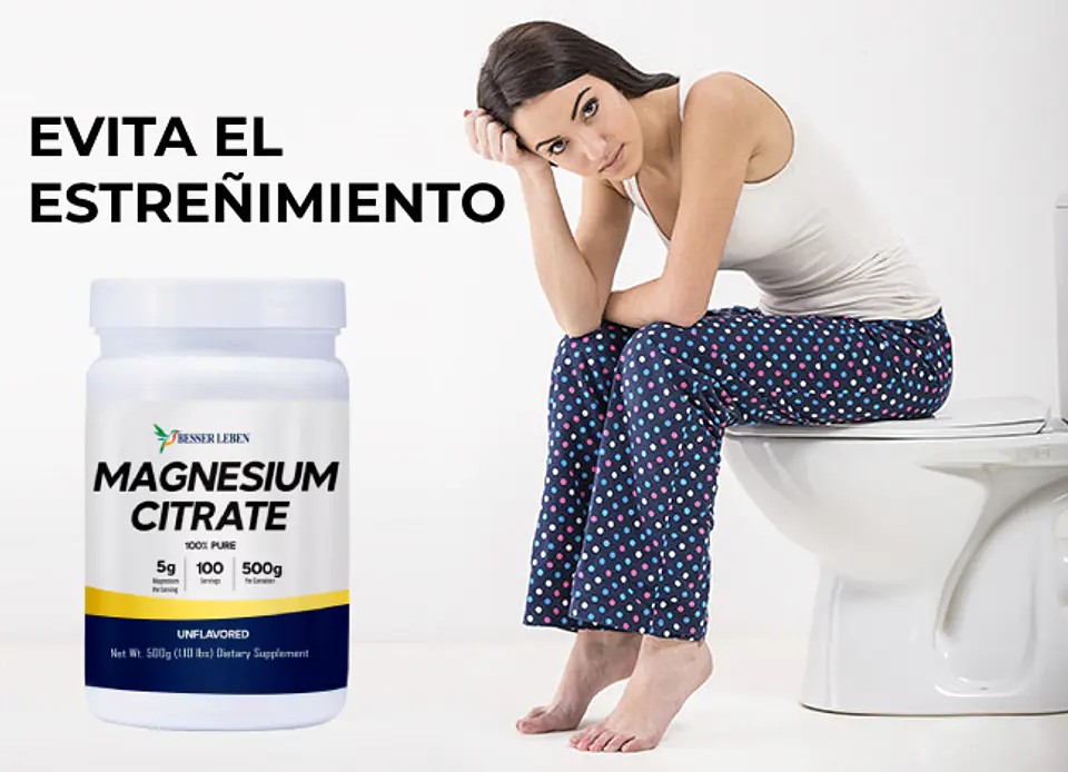 CITRATO DE MAGNESIO 100% PURO 500G SUPLEMENTO ALIMENTICIO 2