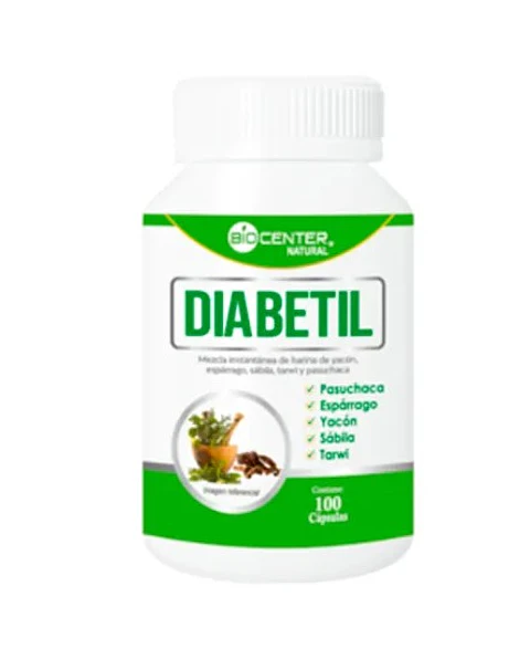DIABETIL 100 CÁPSULAS BIOCENTER