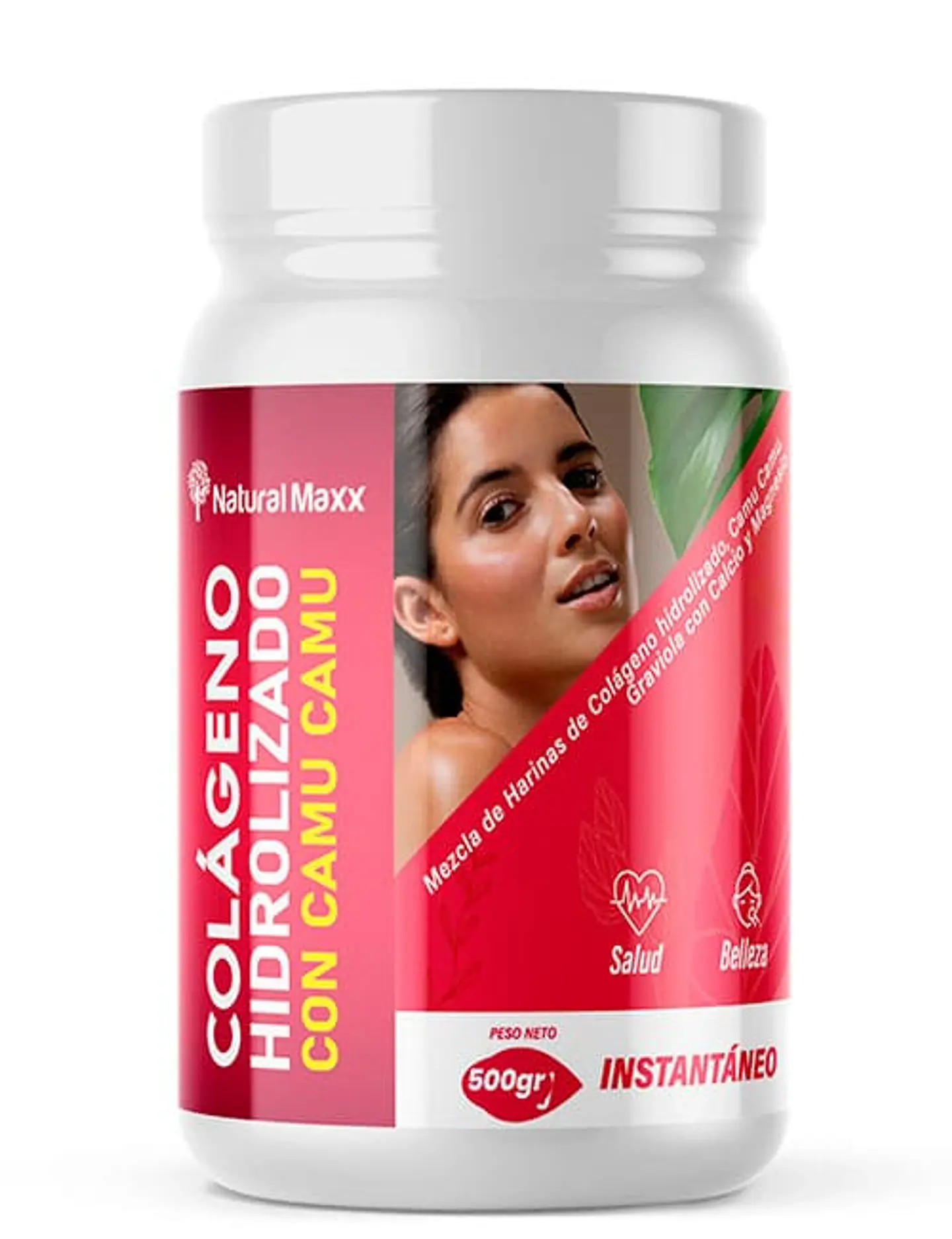 Naturalmaxx Colágeno hidrolizado para piel pote 500gr 1