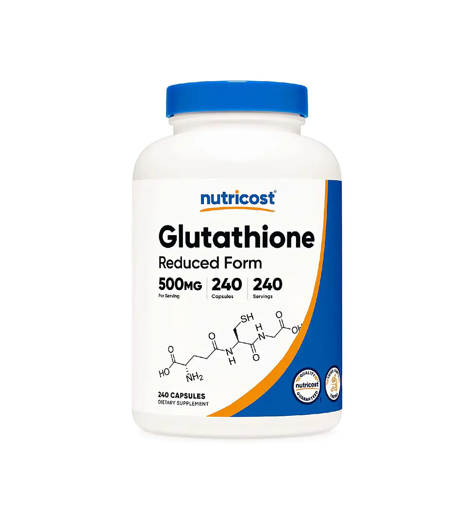Glutation glutathione 500 mg 240 cápsulas 1