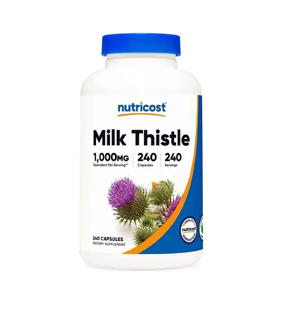 Nutricost Milk Thistle 1000mg 240 Capsulas 1