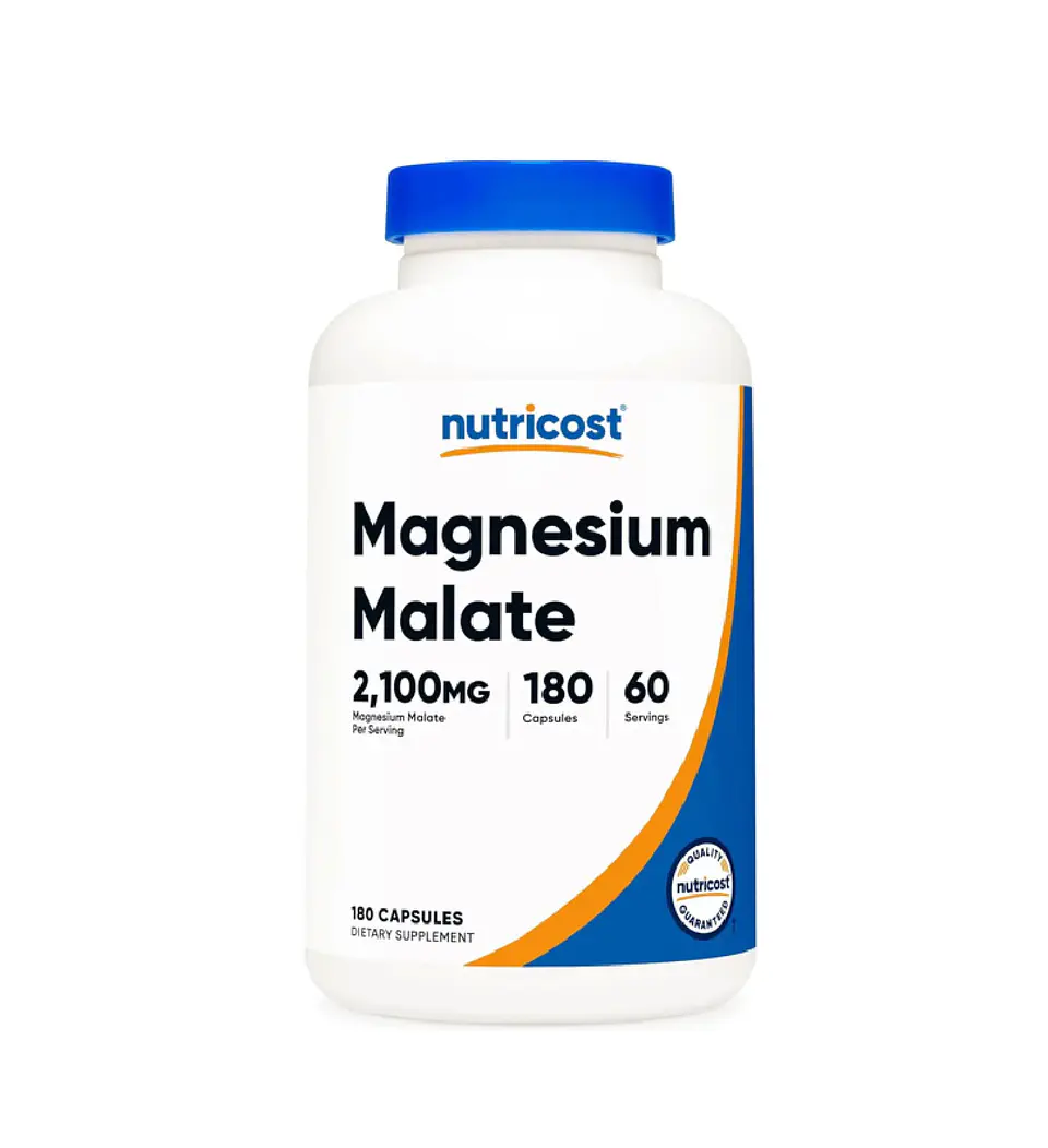 Nutricost Malato Magnesio 180 Capsulas  1