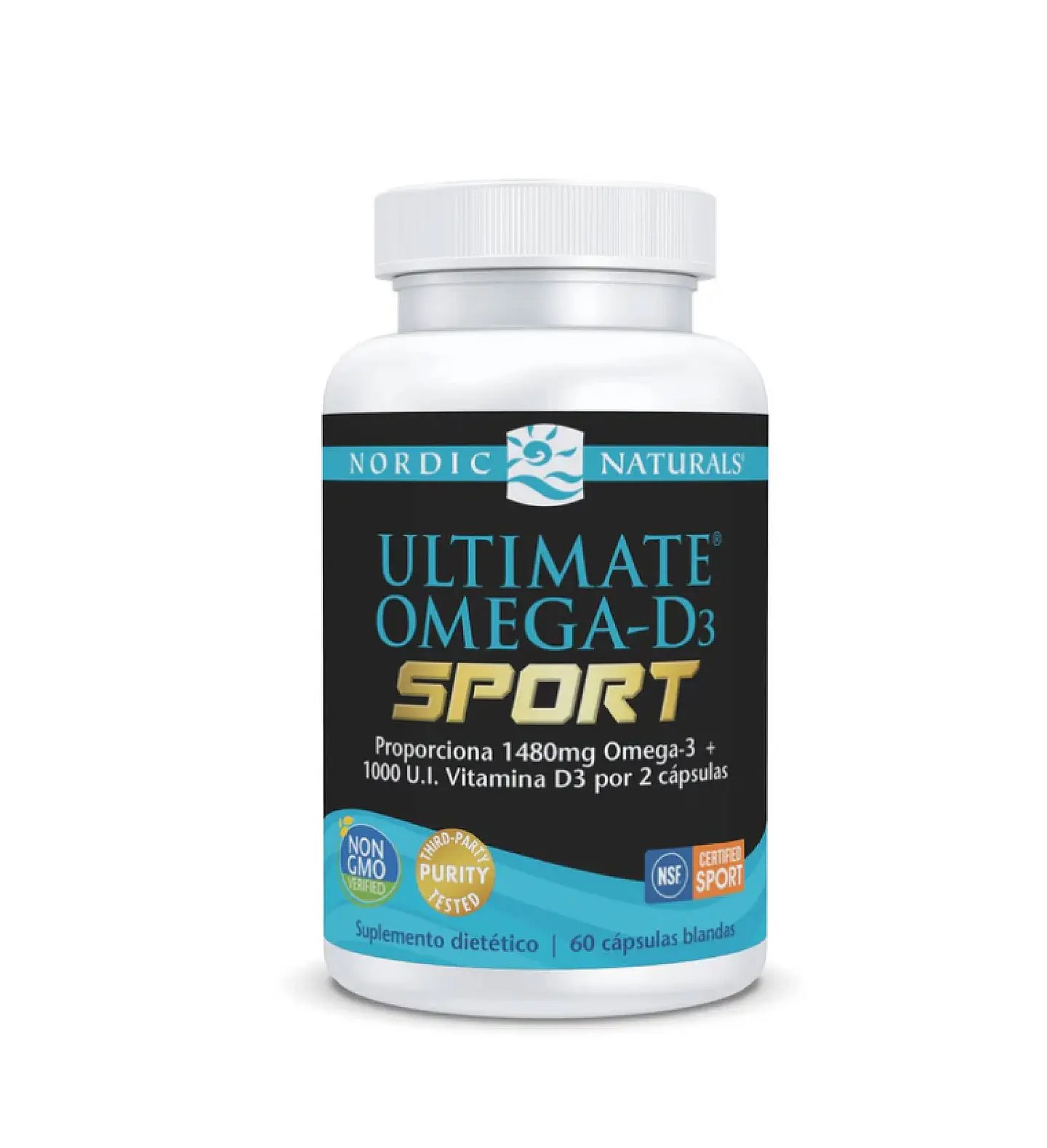 Ultimate Omega-D3 Sport 60 cápsulas- NORDIC NATURALS 1
