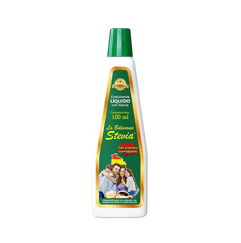 Endulzante Líquido La Boliviana Stevia 100ml