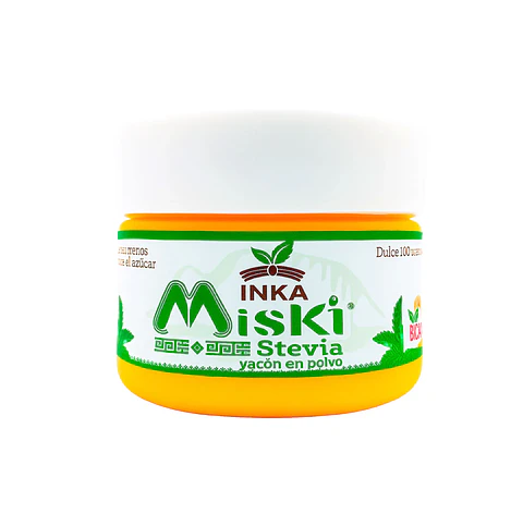 Inka Miski - Stevia Orgánica y Yacón en polvo x 50g