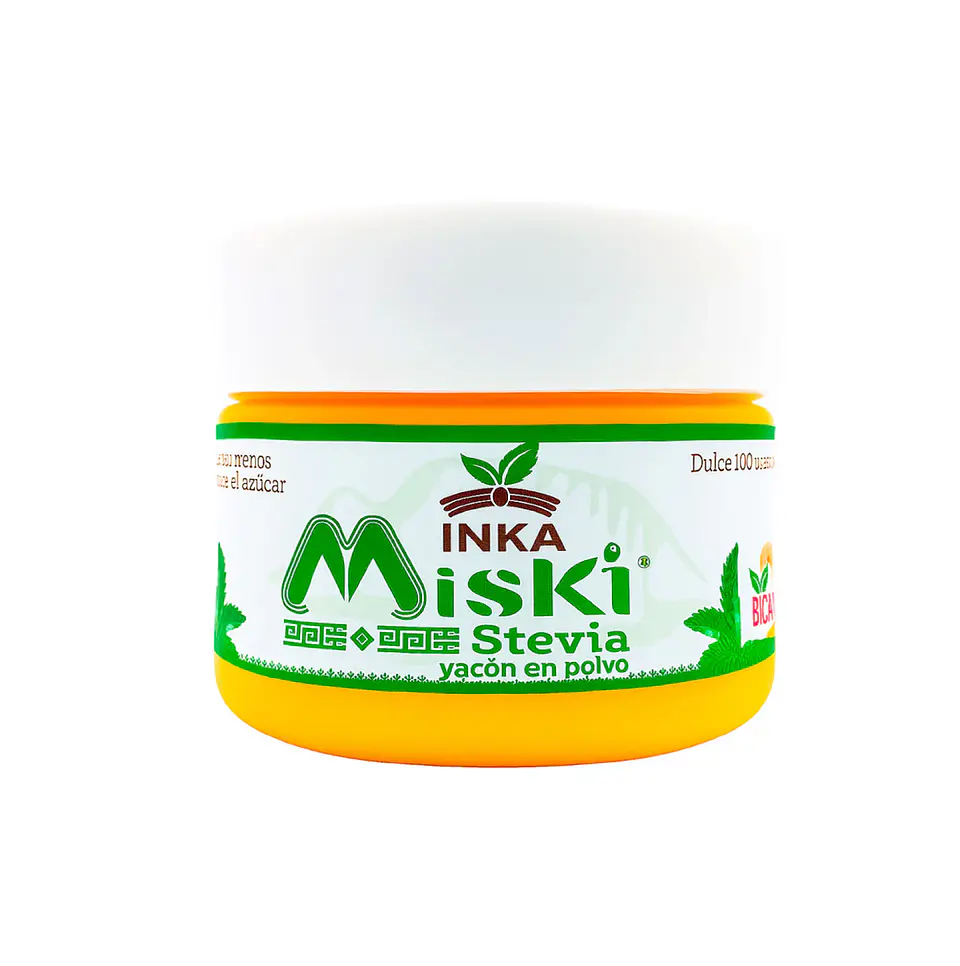 Inka Miski - Stevia Orgánica y Yacón en polvo x 50g 1