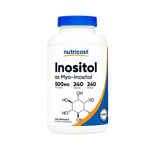 Nutricost Inositol en forma de Myo Inositol 500 mg 240 cápsulas