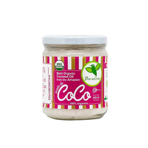 ACEITE DE COCO ORGÁNICO BIOSELVA 450ML
