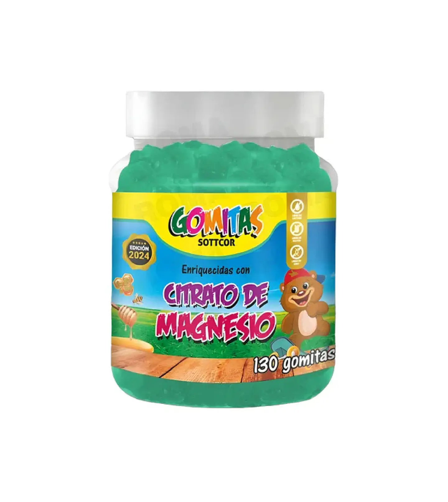Gomitas Citrato De Magnesio Niños 130 Und Sottcor Labs 1