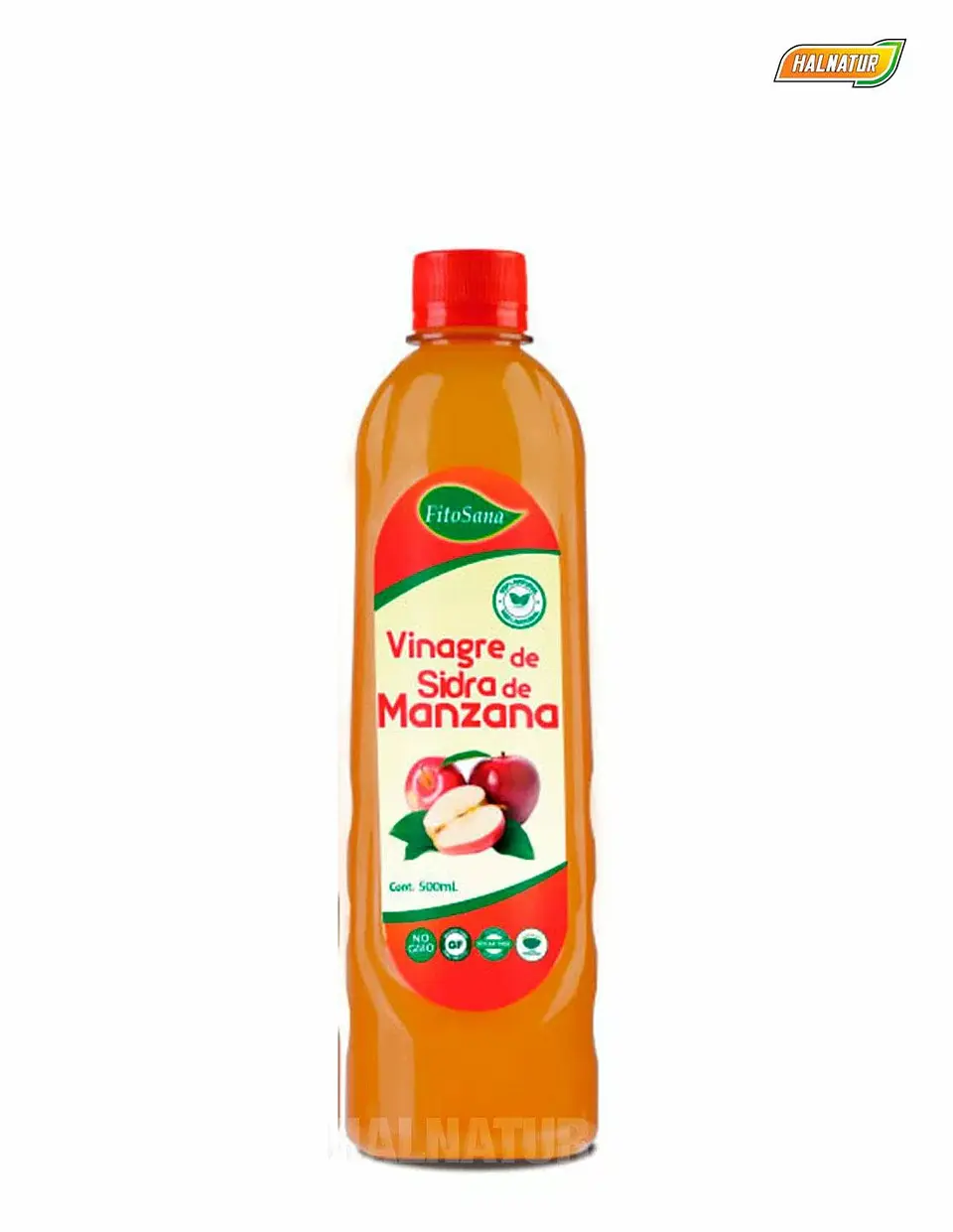 Vinagre de sidra de manzana fitosana 500 ml 1