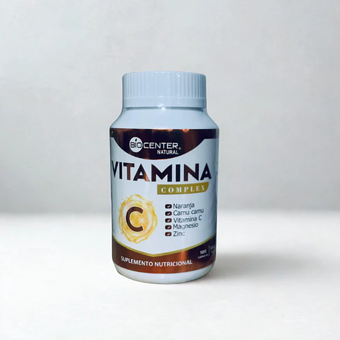 Vitamina C complex 100 cápsulas Bio Center