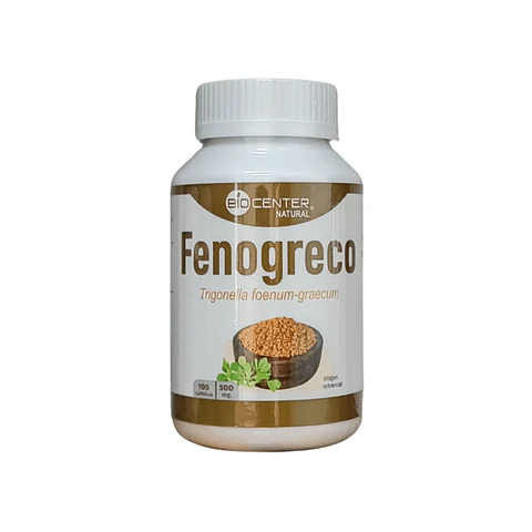 FENOGRECO x 100 CAPSULAS – BIOCENTER NATURAL