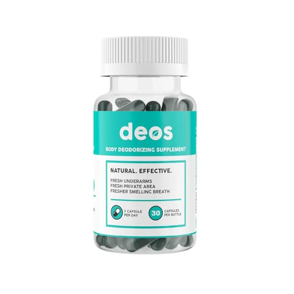 DEOS Suplemento desodorante interno 30 cápsulas 1