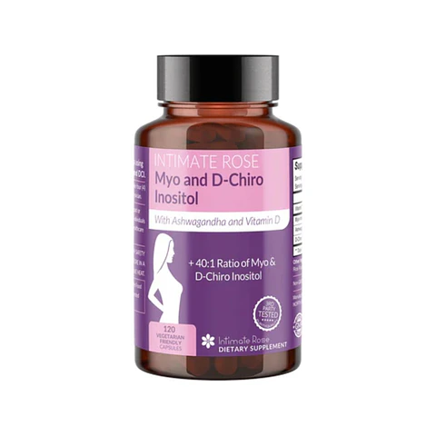 Myo-Inositol & D-Chiro Inositol Supplement Blend 120 Capsules
