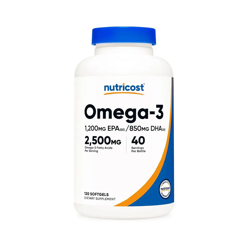 Omega-3 120 capsulas gel Fish Oil EPA DHA Capsulas Gel 1