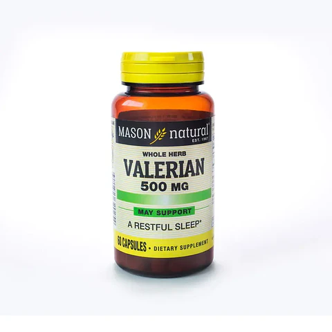 Mason Natural Valeriana 500 Mg 60 Cápsulas