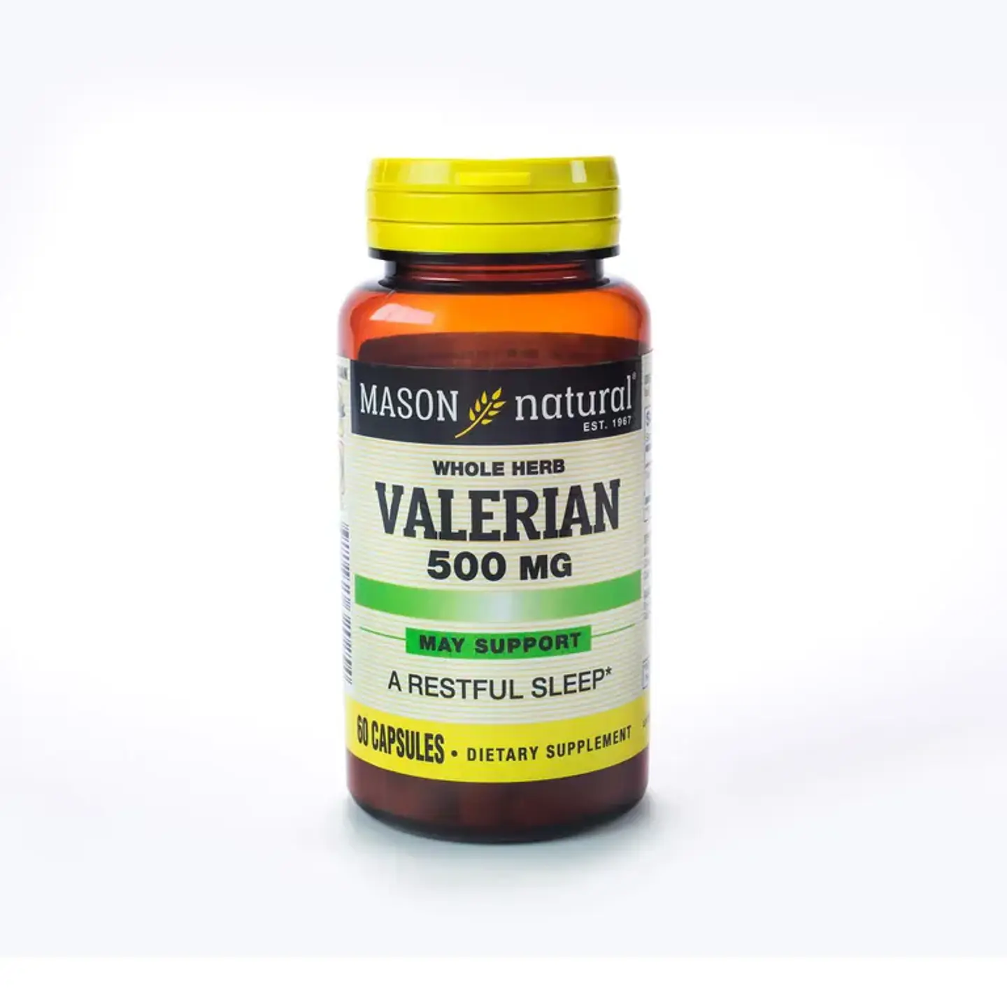 Mason Natural Valeriana 500 Mg 60 Cápsulas 1