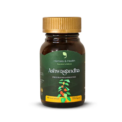 Ashwagandha Herbals y Health Capsula Vegana x60und