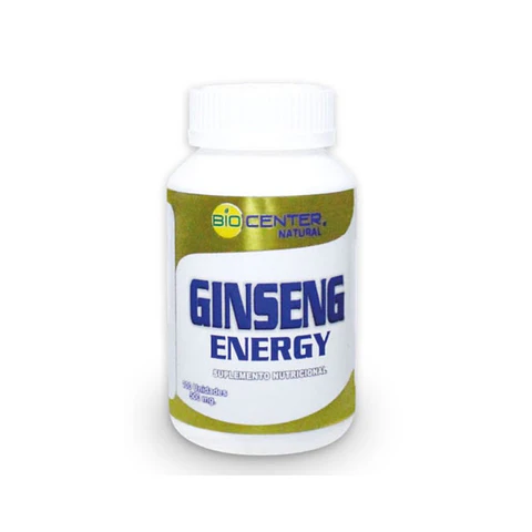 Ginseng en Cápsulas 500 mg x 100 u - BioCenter Natural