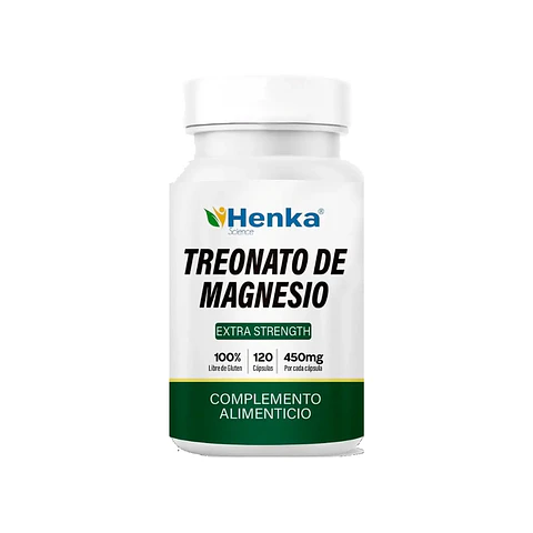 TREONATO DE MAGNESIO (EXTRA FUERTE) – HENKA 120 CÁPSULAS 