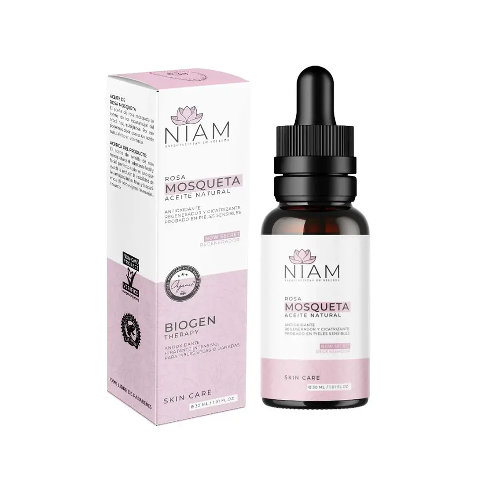 Aceite De Rosa Mosqueta 100% Puro Niam 1
