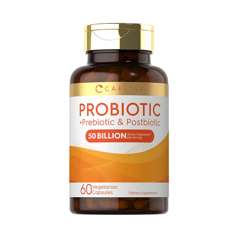 PROBIOTIC (PREBIOTIC & POSTBIOTIC 50 BILLION) 60 CÁPSULAS – CARLYLE