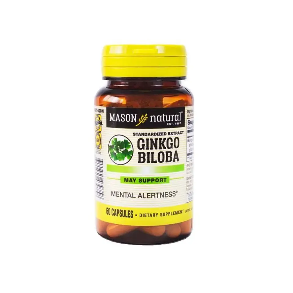 Mason Ginkgo Biloba Cápsulas 1