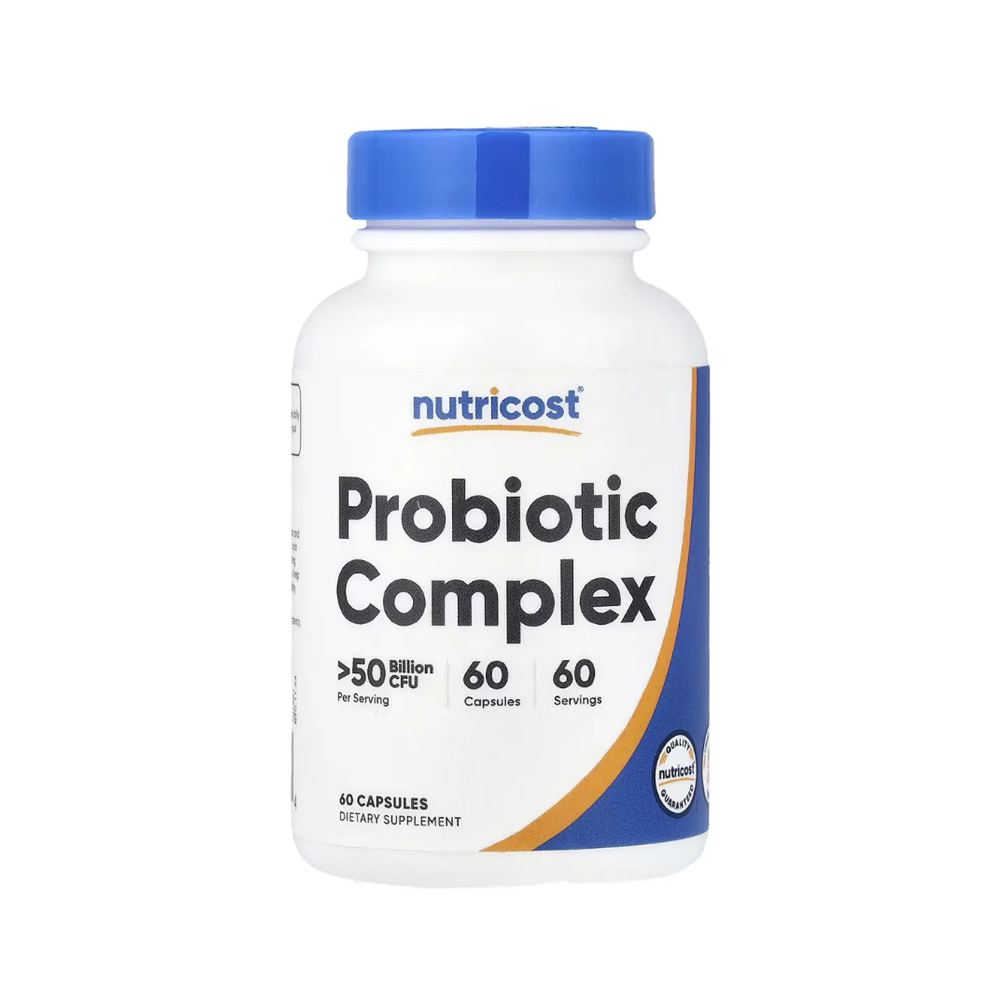 Complejo probiótico, 60 cápsulas-NUTRICOST 1