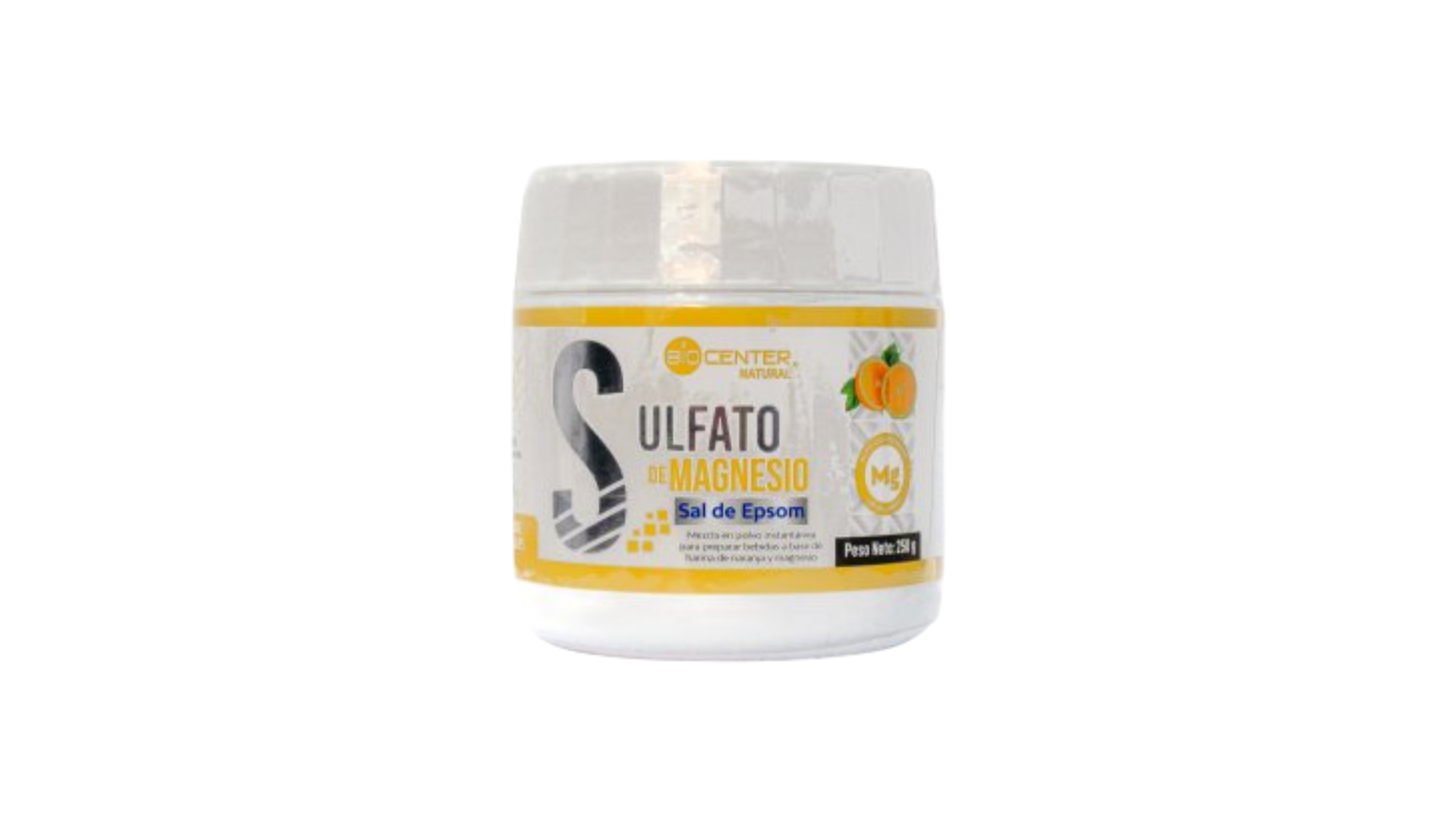 SULFATO DE MAGNESIO (SAL DE EPSOM) BIOCENTER 250GR 1