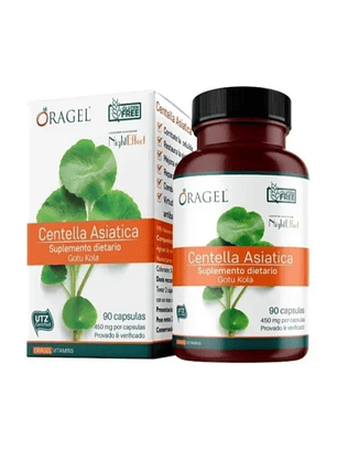 Centella Asiática (Gotu Kola) 450 mg 90 cápsulas – Oragel