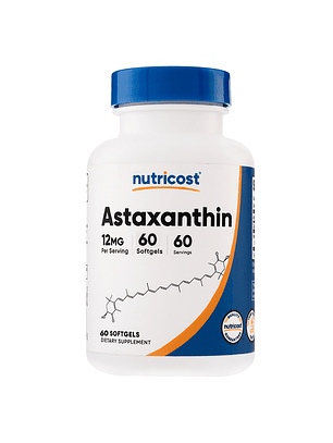 ASTAXANTINA NUTRICOST X12MG X60CAPS