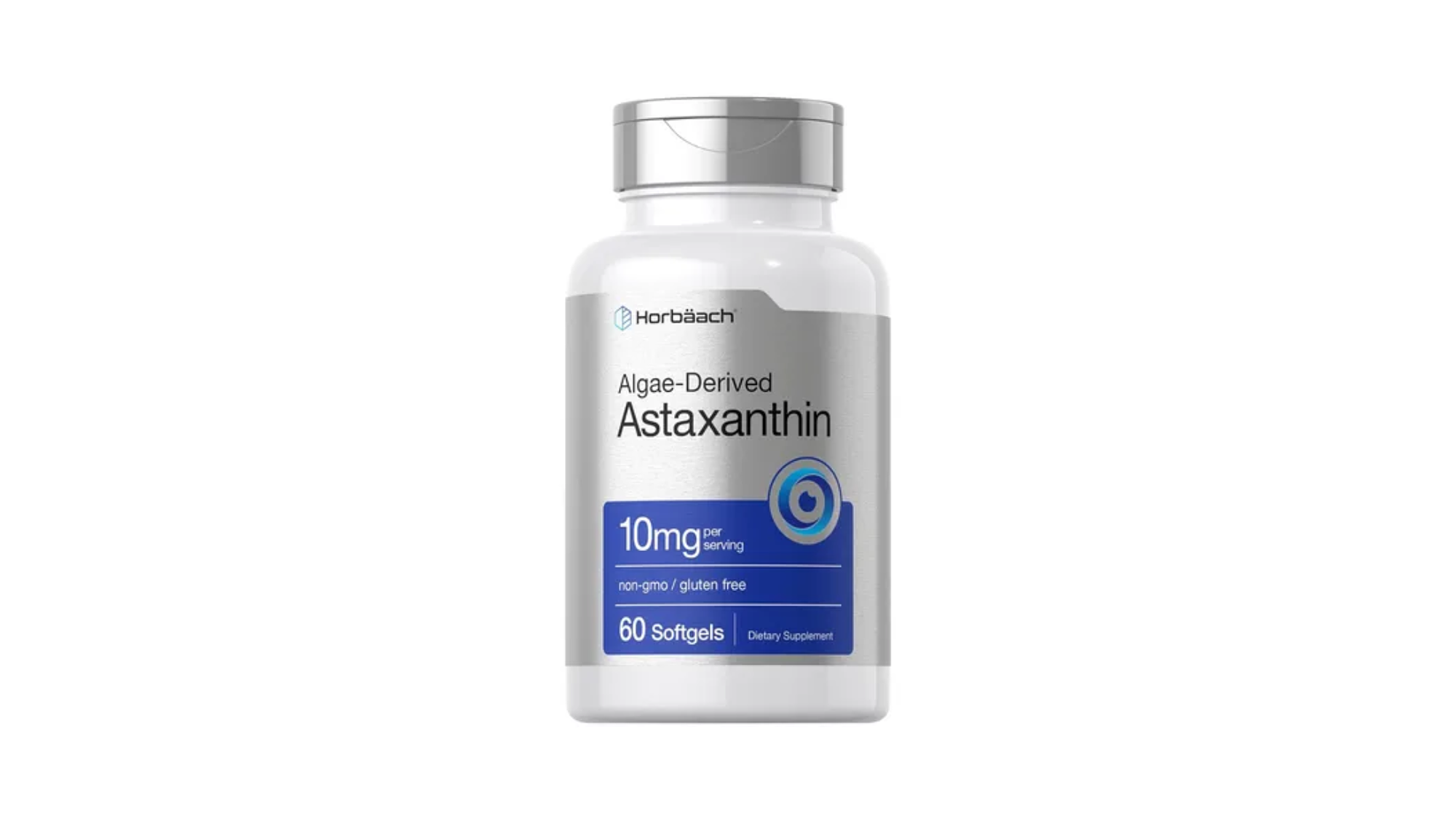 Astaxantina 10mg 60 Capsulas Horbaach 1