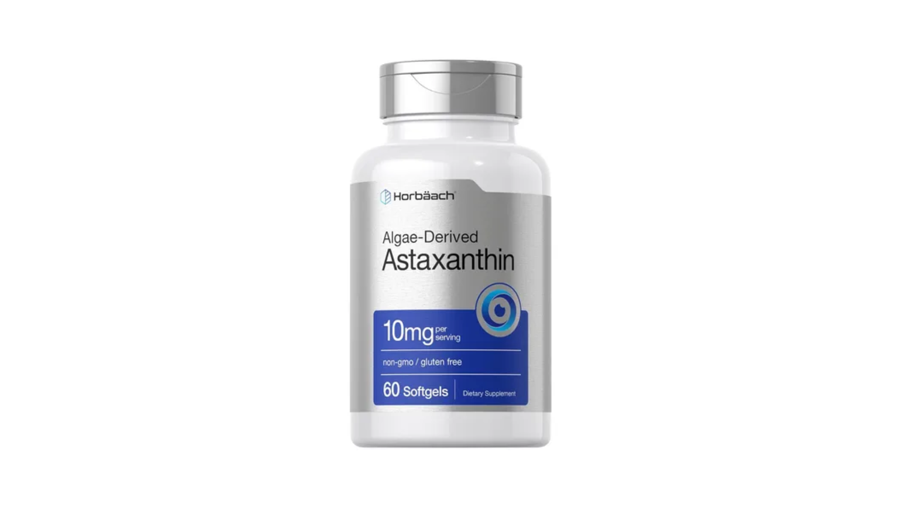 Astaxantina 10mg 60 Capsulas Horbaach 1