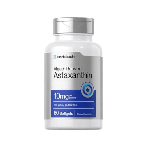 Astaxantina 10mg 60 Capsulas Horbaach