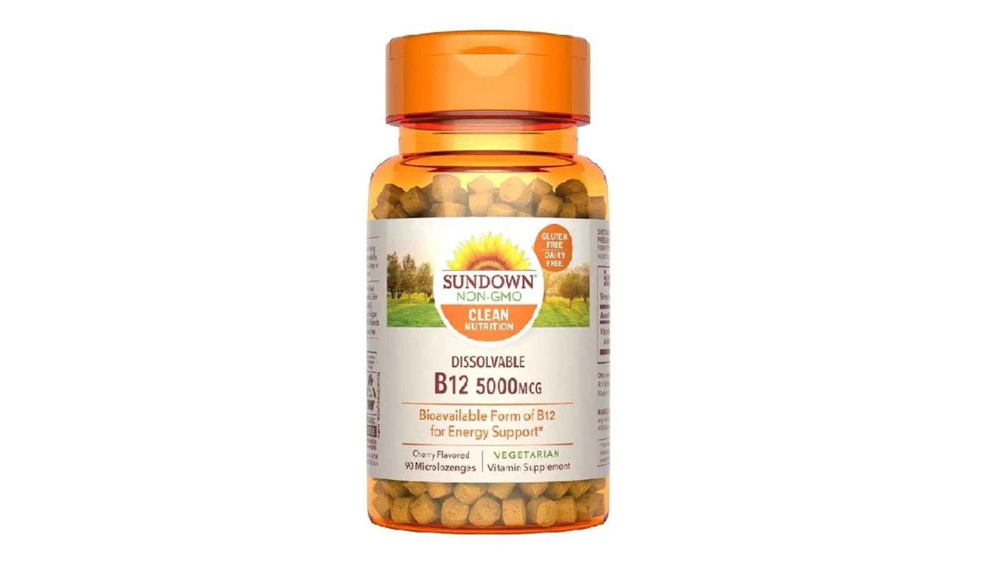 Vitamina B12 90 tabletas disolubles x 5000 mcg (Sublingual) - Sundown 1