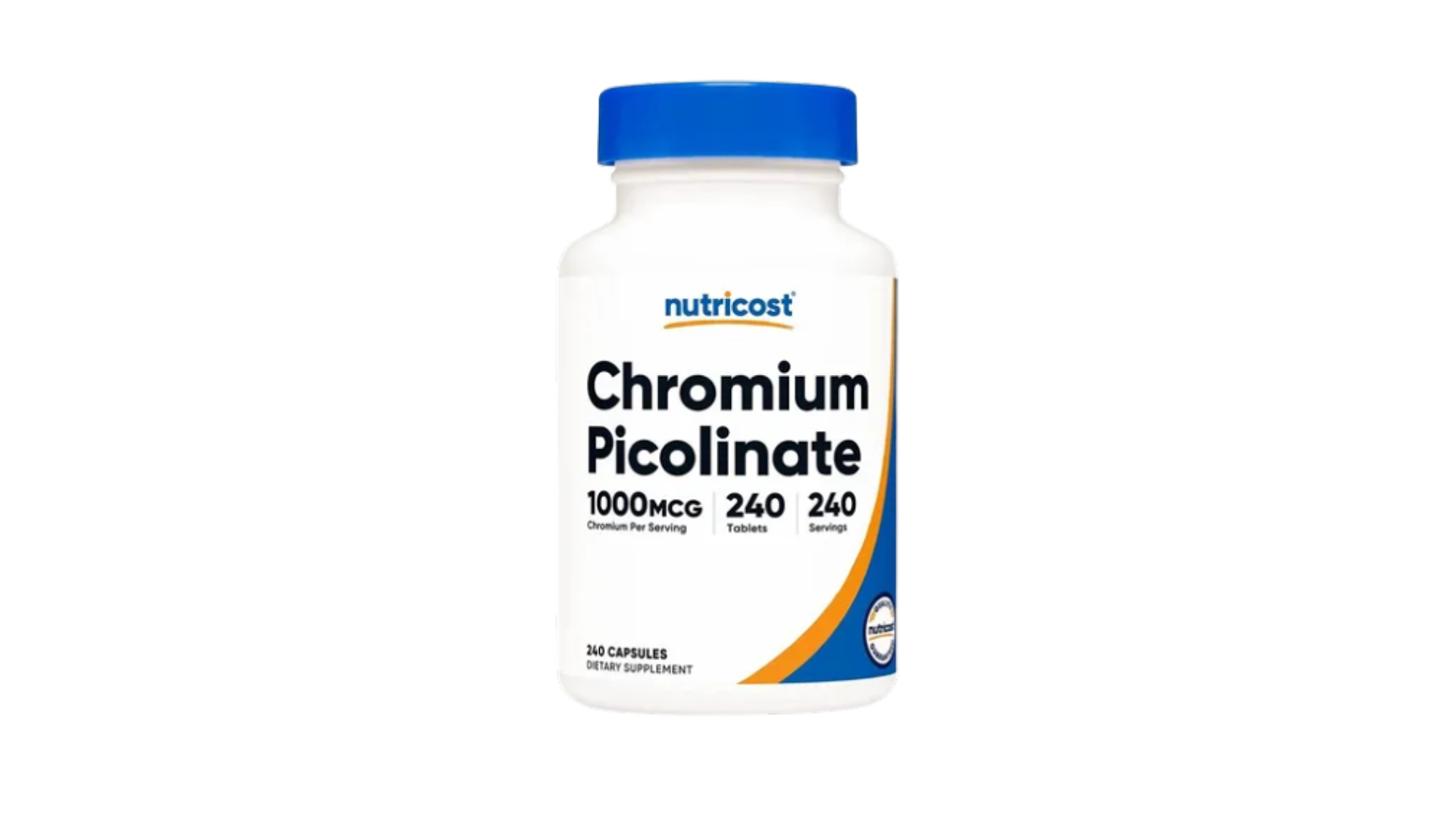 Nutricost, Picolinato de cromo, 1000 mcg, 240 comprimidos 1