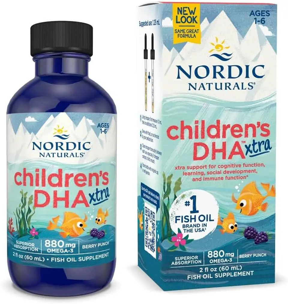 Children’s DHA Xtra 60 ml -NORDIC NATURALS 1