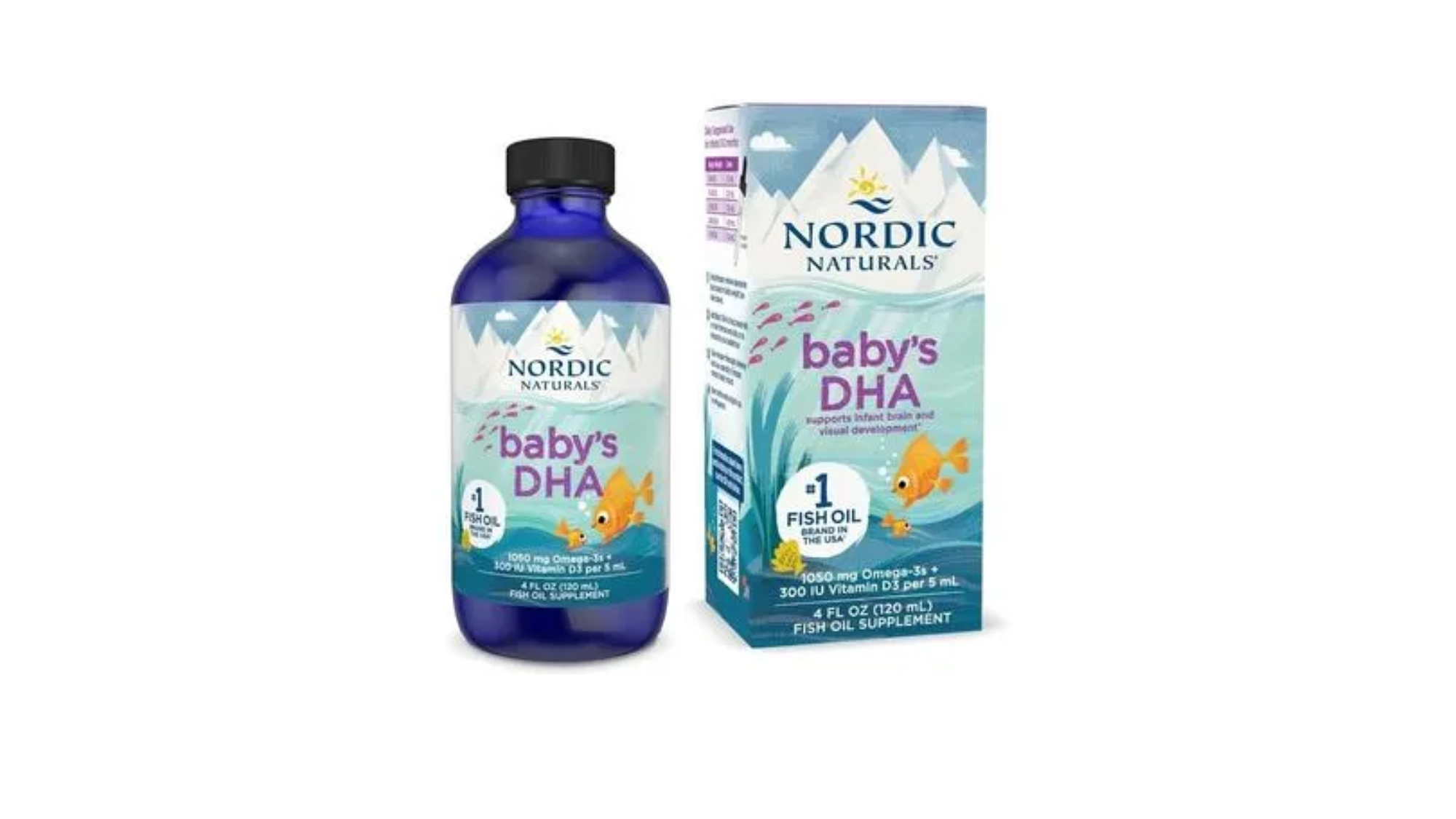 Baby's DHA X 120 ML- Nordic natural's 1