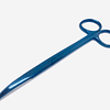Tijera metzenbaum recta o curva color azul 14,5cm