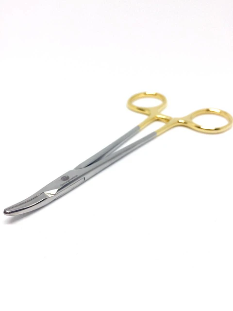 PORTA AGUJAS CURVO CRILE WOOD CURVO DE 13CM EDICION PREMIUM TUNGSTENO