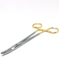 PORTA AGUJAS CURVO CRILE WOOD CURVO DE 13CM EDICION PREMIUM TUNGSTENO - Miniatura 1