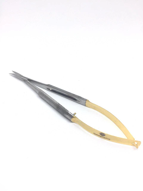 TIJERA CASTROVIEJO CURVA DE 14CM EDICION PREMIUM TUNGSTENO