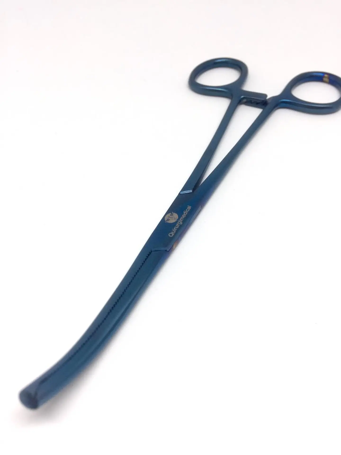 PINZA HEMOSTATICA KOCHER DE 18CM AZUL 4