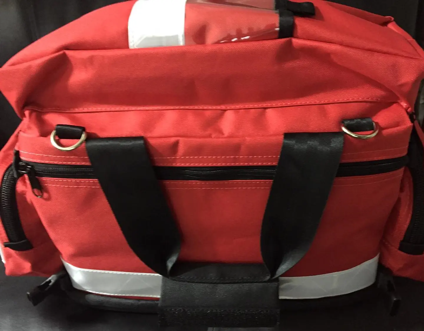 Bolso de trauma rojo Tamaño Mediano-Grande 5