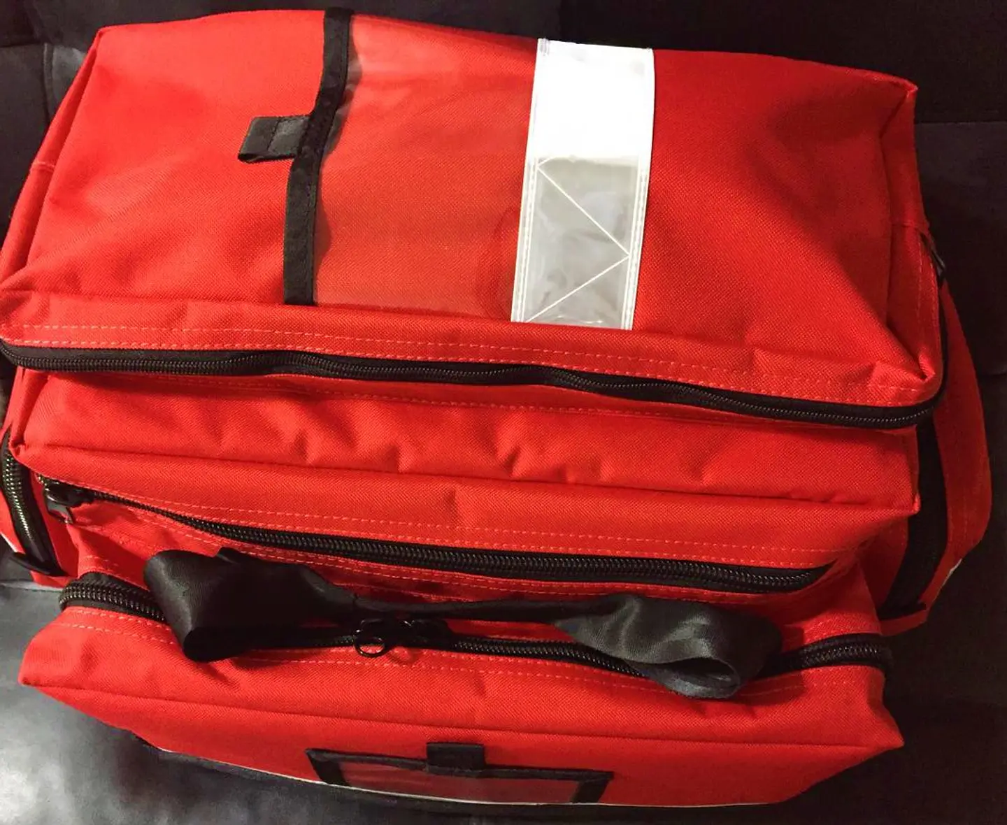 Bolso de trauma rojo Tamaño Mediano-Grande 6